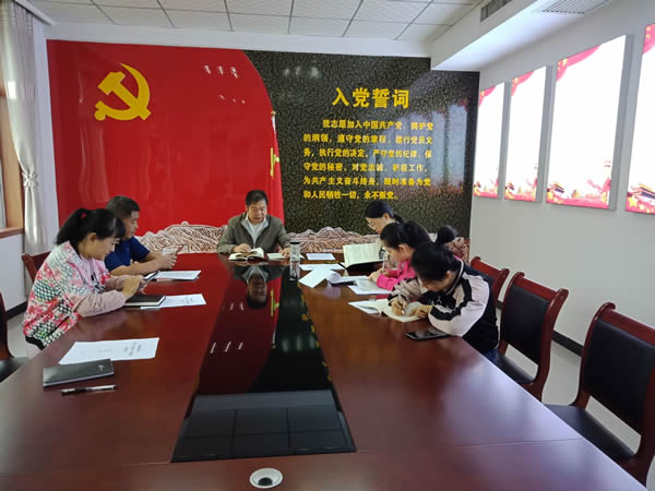 機關(guān)黨支部第一學習小組開展“不忘初心、牢記使命”主題教育學習交流活動