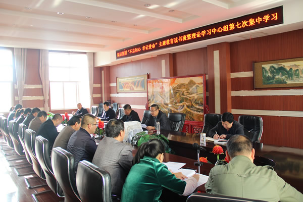 隴運(yùn)集團(tuán)公司黨委召開“不忘初心、牢記使命”主題教育讀書班暨理論學(xué)習(xí)中心組第七次集中學(xué)習(xí)（擴(kuò)大）會議
